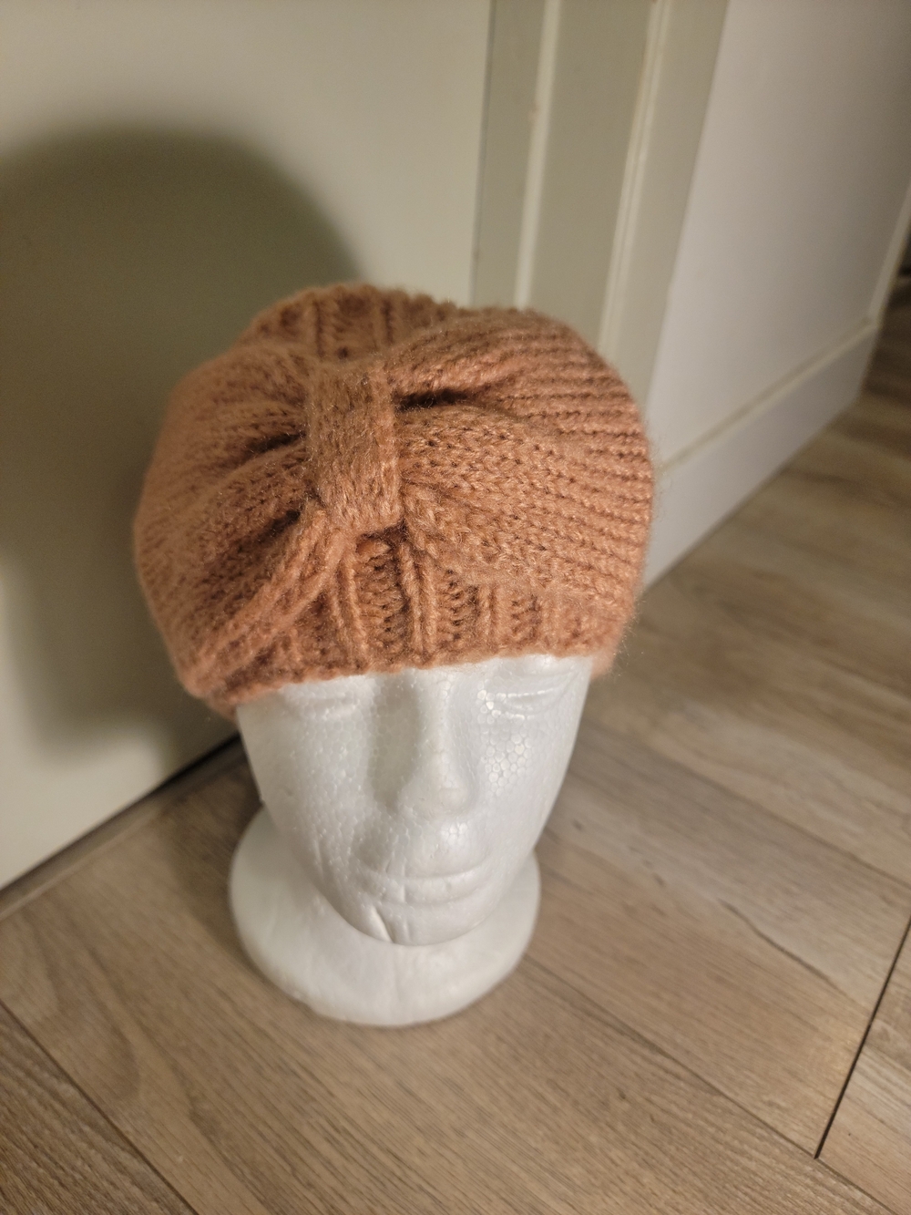 Cozy Knit Headband - Tan